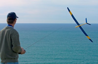 Eric RC soaring at Torrey Pines