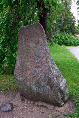 Viking Carvings on a Rock