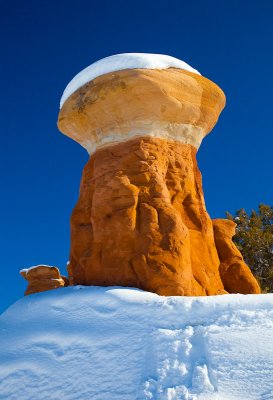 Hoodoos in Winter