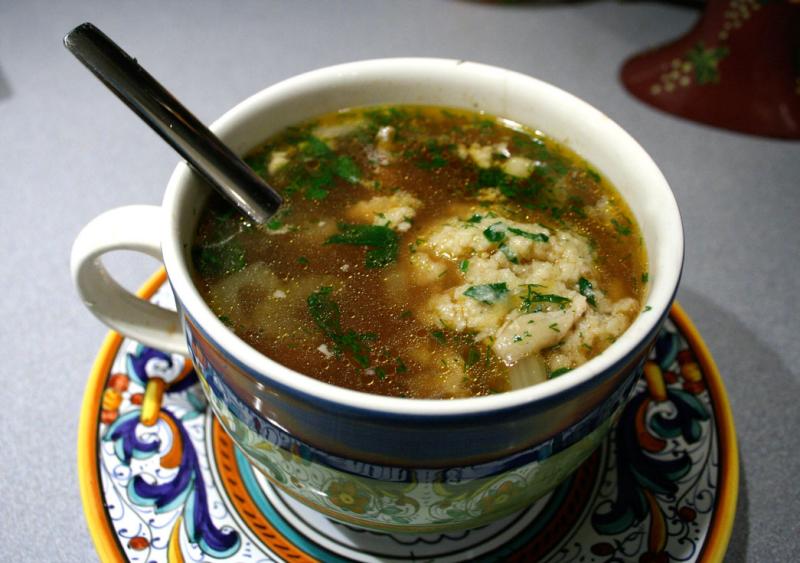 chicken with matzoh