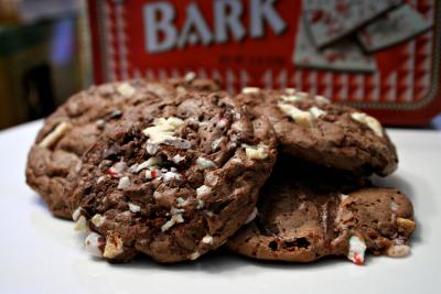 Peppermint Bark Cookies