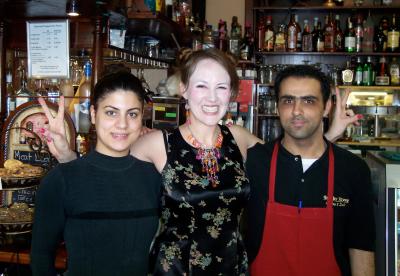 Wait staff and lovin' s'kat!
