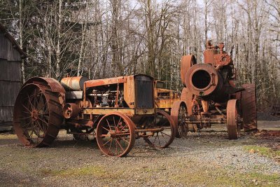 Camp 18 Rusting Engines