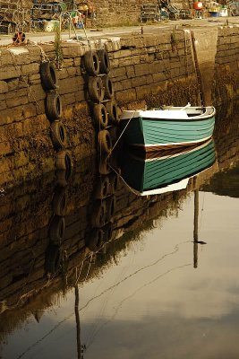 Boat reflections