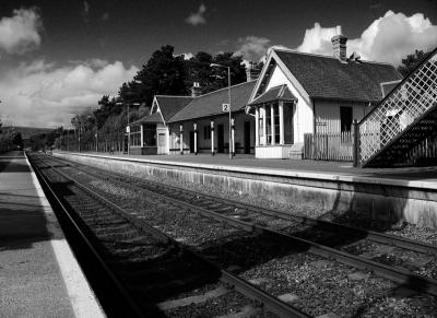 Carr-Bridge Station BW 1st place