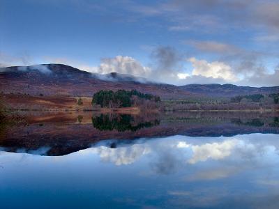 Reflections of Loch Alvie