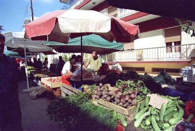 Chania local market