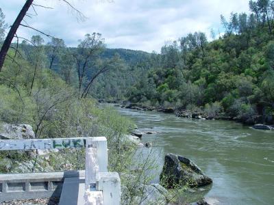 SanJoaquin river upstream  from millerton