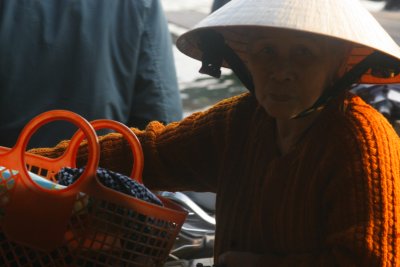 Old lady at the market