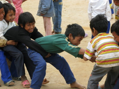 Fighting game at school 1