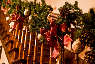 Christmas Banister