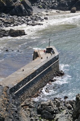 The North Breakwater at Mullion Harbour