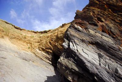 Cliffs at Gunwalloe Cove