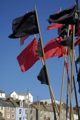 Lobster Pot and Fishing Net Marker Flags