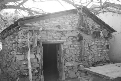 Old house near Grand Canyon from 1800's