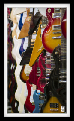 Wall of Guitars