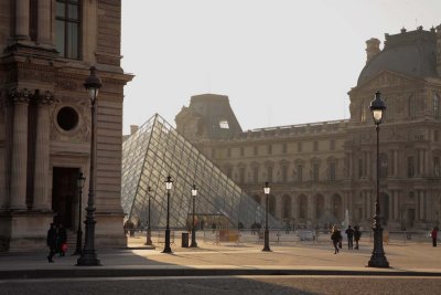 2nd Place: Louvre November Morning by Jeff Hladun