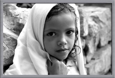 Kids Portrait: Yemen Girl