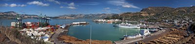 A nice summer's day, Lyttelton, Canterbury, New Zealand
