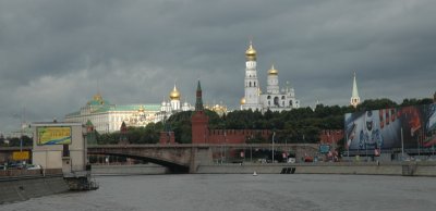 Moscow River and Kremlin I