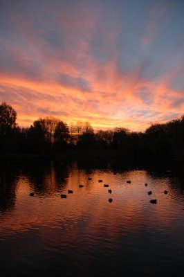 Sunrise, Lake Stadium, Denmark