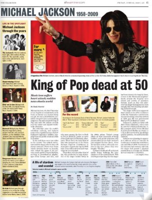 Michael Jackson obit