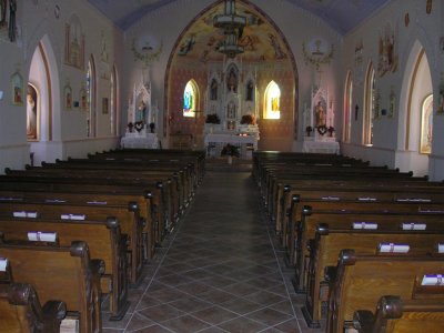 Interior of St Stanislaus  Polish Catholic Church