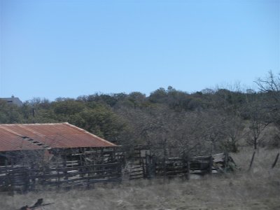Old barn in Hill Country