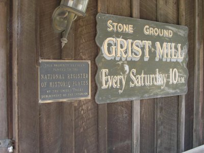 Old Grist Mill - it still is in operation