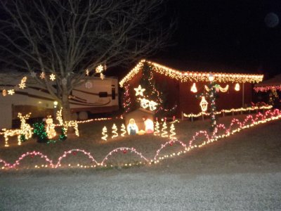 Christmas in our RV park