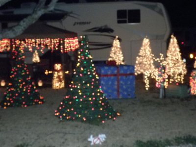 Christmas in our RV park