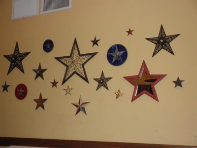 wall decoration at Billy Genes