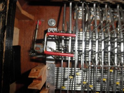 Something doesn't look quite right - the levers are not lined up