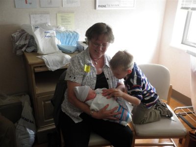 Granny Bernice, Zach &Baby Joshua