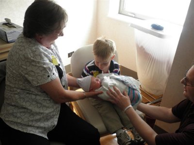 Granny Bernice, Zach &Baby Joshua