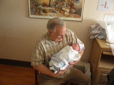 Grandpa Ken & Baby Joshua