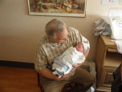 Grandpa Ken & Baby Joshua