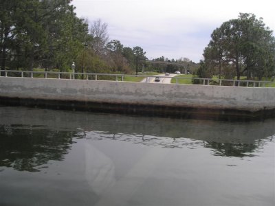 Disney World water bridge