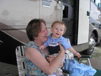 Granny Bernice & Zachary in Orlando