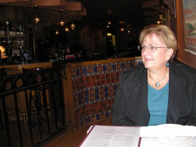 Robin  in Armenian Restaurant
