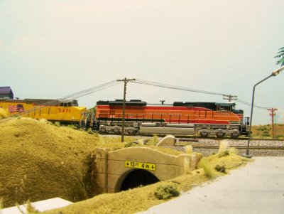The side of SD70ACe SP engine by Overland Models