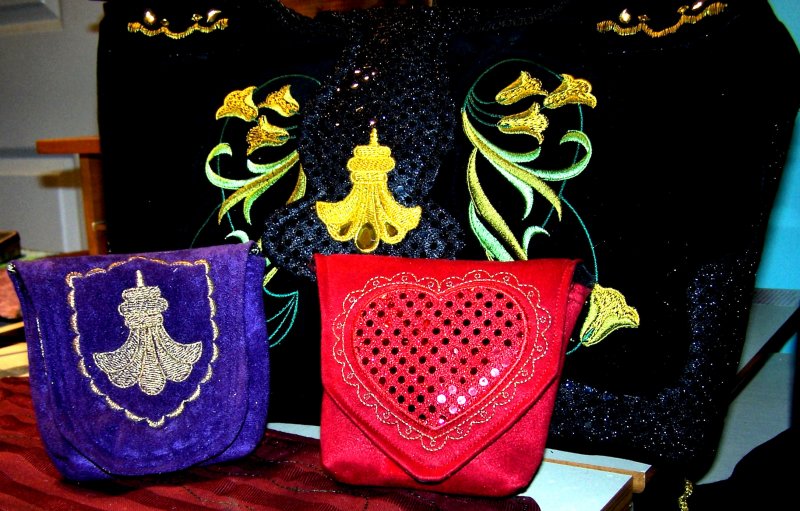 Tulip Bag. with cig cases