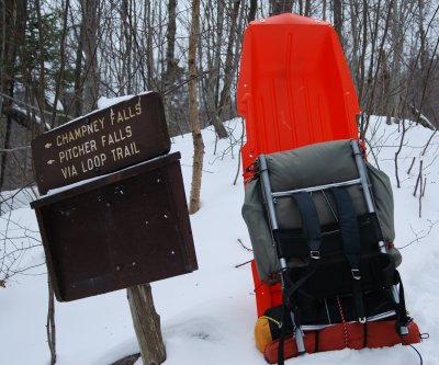 Loop trail to Champney Falls