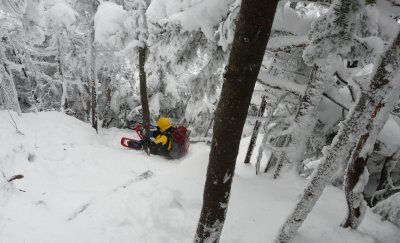 Sliding was another option--it was a blast!