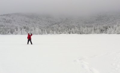 255 Out on the lake taking photos.