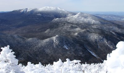 Garfield and Franconia Ridge from the N. Twin Viewpoint.