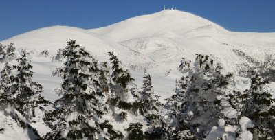 A Winter Hike to  Mt. Pierce, 3/6/10