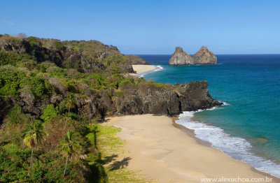 Panoramica Mirante Forte do Boldro, Fernando de Noronha.