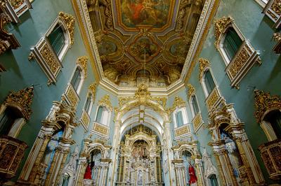 Igreja Ordem terceira do Carmo vista por dentro6