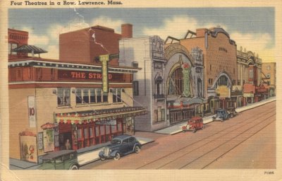 Theater Row looking North on Broadway (Rt 28)